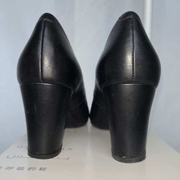 GEOX 39/9 Nappa leather pumps, EUC, "Annya" in black - Picture 10 of 16